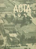 Exeter High School 1951 yearbook cover photo