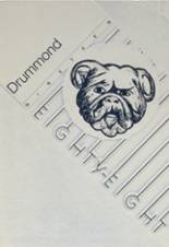 Drummond High School 1988 yearbook cover photo