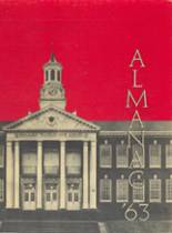 Franklin High School 1963 yearbook cover photo