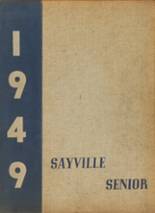 Sayville High School 1949 yearbook cover photo