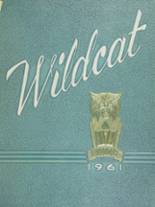 Woodside High School 1961 yearbook cover photo