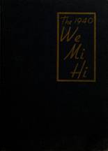 West High School 1940 yearbook cover photo