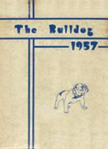 Fulton High School 1957 yearbook cover photo
