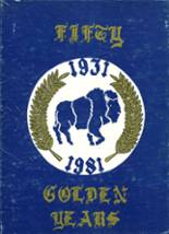 1981 Great Falls High School Yearbook from Great falls, Montana cover image