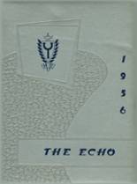 1956 York High School Yearbook from Bellevue, Ohio cover image