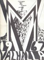 Mazama High School 1967 yearbook cover photo