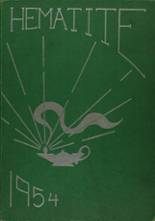 Ishpeming High School 1954 yearbook cover photo