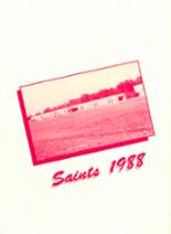 Calhoun County High School 1988 yearbook cover photo