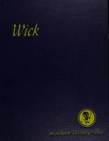 Wickliffe High School 1972 yearbook cover photo