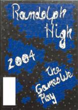 Randolph High School 2004 yearbook cover photo