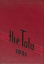 1951 Toulon High School Yearbook from Toulon, Illinois cover image