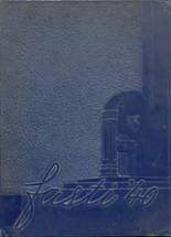 Chaffey High School 1940 yearbook cover photo