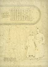 1954 Wheelersburg High School Yearbook from Wheelersburg, Ohio cover image