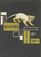 Neosho High School 1971 yearbook cover photo