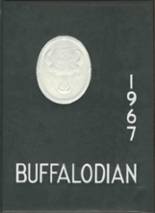 New Buffalo High School 1967 yearbook cover photo