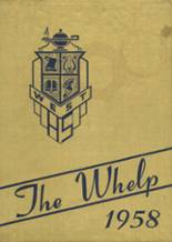 West Township High School 1958 yearbook cover photo