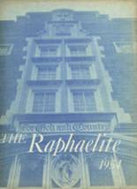 St. Raphael High School 1954 yearbook cover photo
