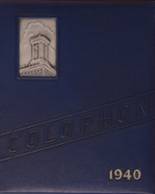 Wyomissing Area High School 1940 yearbook cover photo