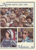 Morgantown High School 1982 yearbook cover photo