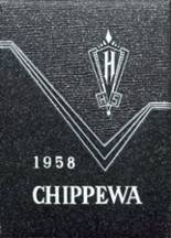 1958 Hoffman High School Yearbook from Hoffman, Minnesota cover image