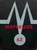 Mayfield High School 1963 yearbook cover photo