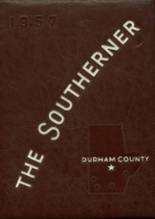 Southern High School 1957 yearbook cover photo