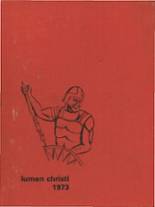 Lumen Christi High School 1973 yearbook cover photo