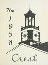 Churchville-Chili High School 1958 yearbook cover photo