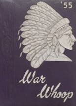 Port Neches-Groves High School 1955 yearbook cover photo