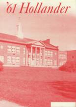 Holland Patent Central High School 1961 yearbook cover photo