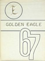 Ellenburg Central School 1967 yearbook cover photo