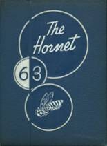 Henkel High School 1963 yearbook cover photo