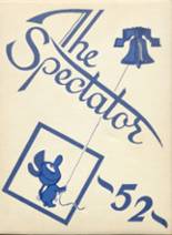 Liberty High School 1952 yearbook cover photo