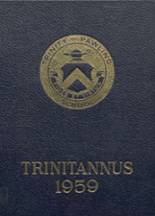 Trinity-Pawling School  1959 yearbook cover photo