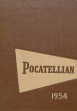 Pocatello High School 1954 yearbook cover photo