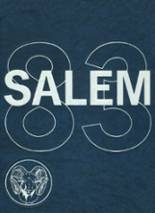 Salem High School 1983 yearbook cover photo