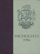 Douglas County High School 1986 yearbook cover photo