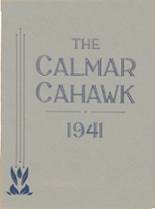 Calmar High School 1941 yearbook cover photo
