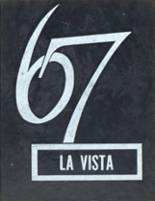 United High School 1967 yearbook cover photo