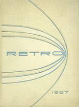 1957 Hartford City High School Yearbook from Hartford city, Indiana cover image