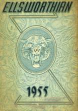 Ellsworth High School 1955 yearbook cover photo