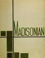 Madison High School 1963 yearbook cover photo