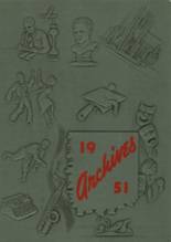 Everett High School 1951 yearbook cover photo