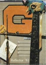 Griffith High School 1981 yearbook cover photo