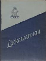 Lackawanna High School 1957 yearbook cover photo