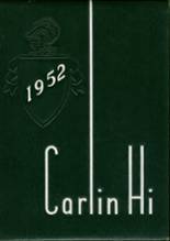 Carlinville High School 1952 yearbook cover photo