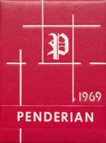 Pender High School 1969 yearbook cover photo