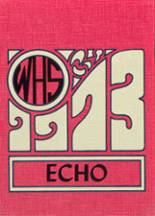 1973 Wakefield High School Yearbook from Wakefield, Michigan cover image