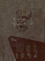 1954 Webster High School Yearbook from Webster, Texas cover image