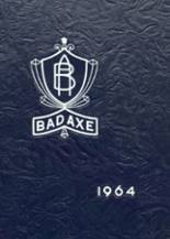 Bad Axe High School 1964 yearbook cover photo
